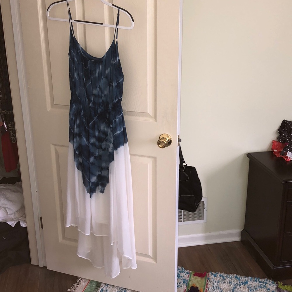 Red Haute Tie Dye Dress *new without tags*